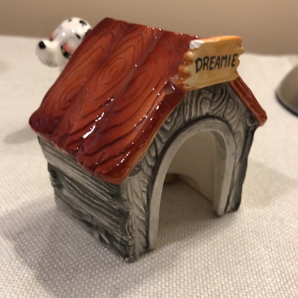Dreamy Dalmatian Dog & Dog House S&P Shakers Antique/ Vintage- RARE - Picture 12 of 16